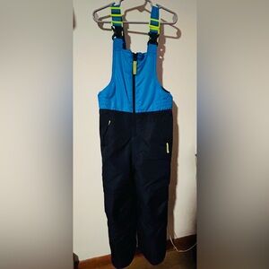 Kids Champion Blue and Black Snow Bib